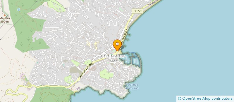 localisation de l'entreprise BELLA à CAVALAIRE-SUR-MER
