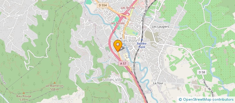 localisation de l'entreprise BELLA  SOLLIES-PONT