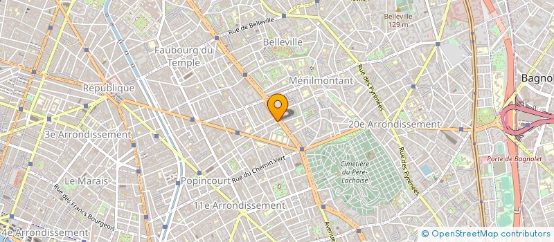 localisation de l'entreprise BELLA  PARIS