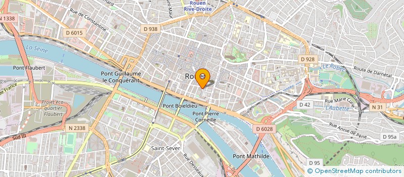 localisation de l'entreprise BELLA à ROUEN