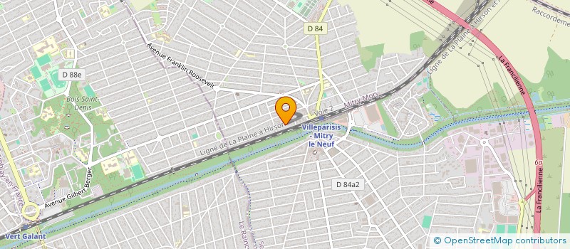 localisation de l'entreprise BELLA  MITRY-MORY