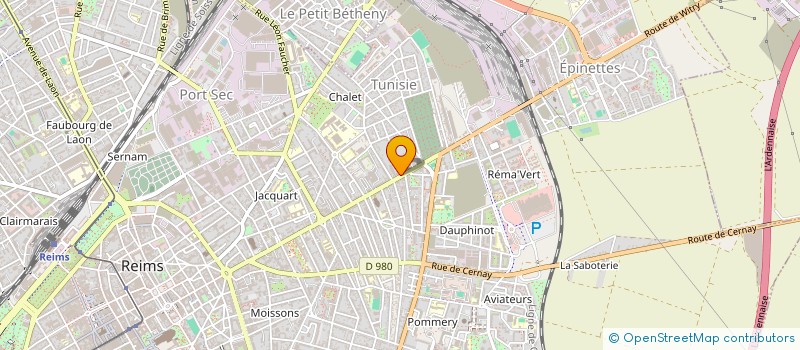 localisation de l'entreprise BELLA BEAUTY  REIMS