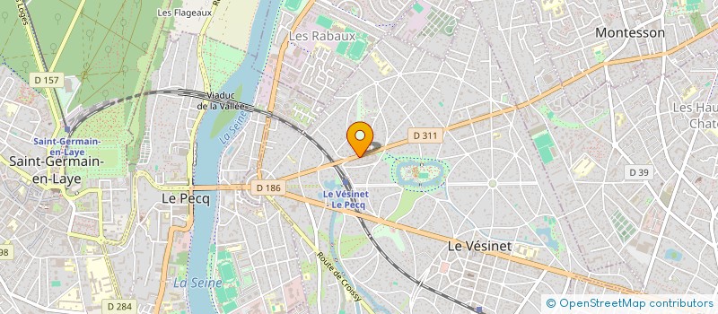 localisation de l'entreprise BELLA CASA  LE VESINET