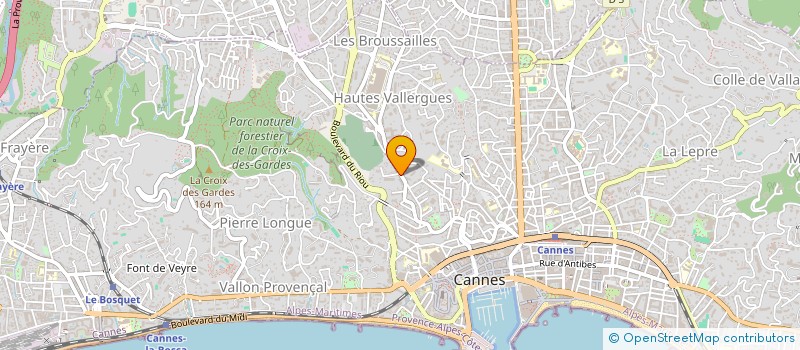 localisation de l'entreprise BELLA CASA à CANNES