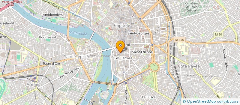 localisation de l'entreprise BELLA CIAO à TOULOUSE