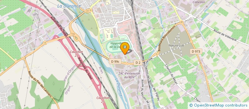 localisation de l'entreprise BELLA CITTA  CAVAILLON