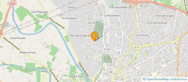 localisation de l'entreprise BELLA CROQUER à BEZIERS