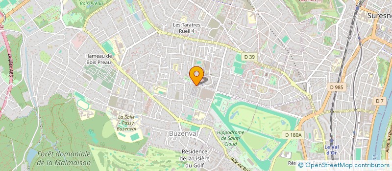 localisation de l'entreprise BELLA DONNA à RUEIL-MALMAISON