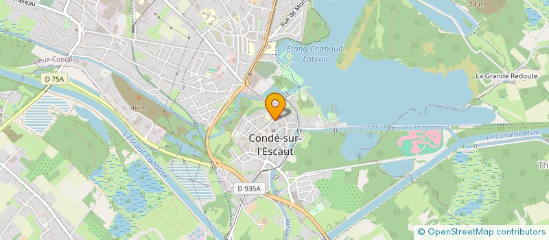 localisation de l'entreprise BELLA FOOD  CONDE-SUR-L'ESCAUT