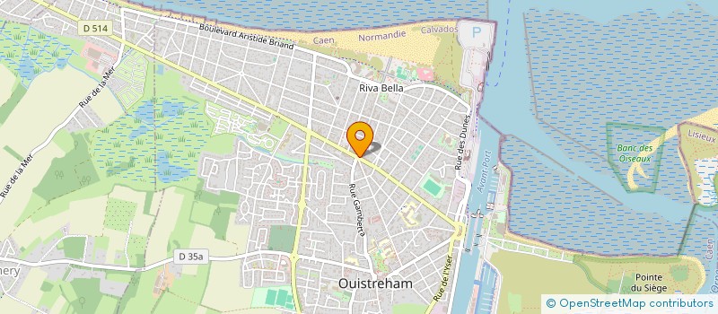 localisation de l'entreprise BELLA IMMO  OUISTREHAM