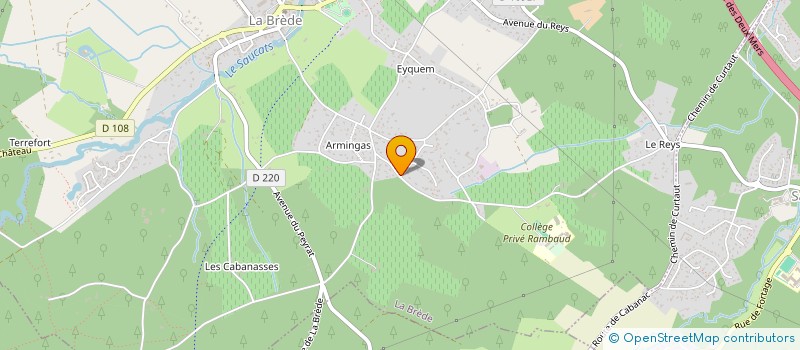 localisation de l'entreprise BELLA MANOLLY  LA BREDE