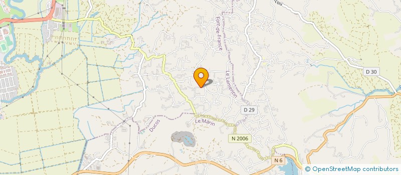 localisation de l'entreprise BELLA MODE  LE LAMENTIN