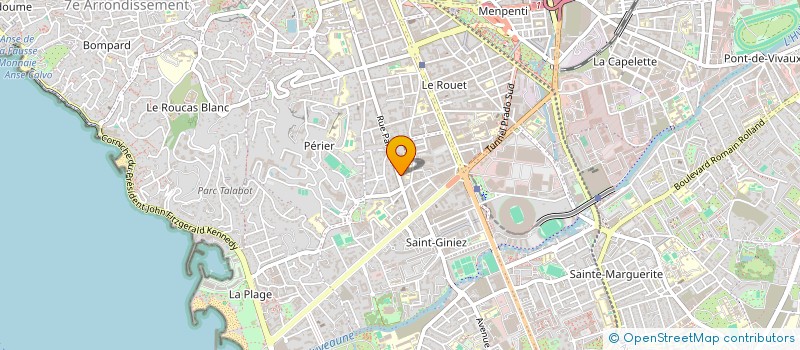 localisation de l'entreprise BELLA PARADIS  MARSEILLE