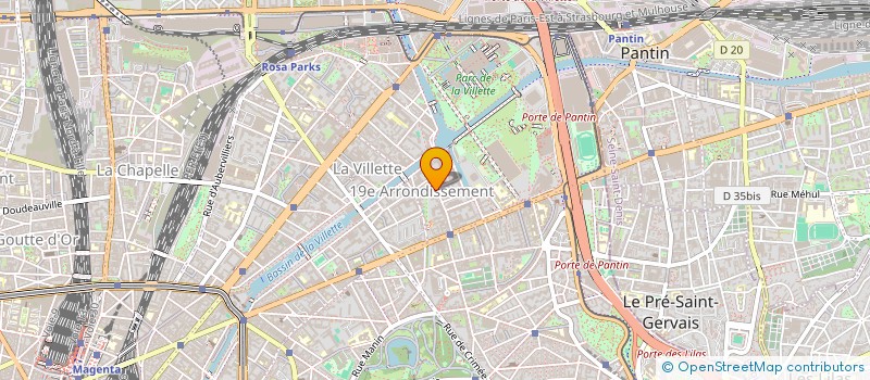 localisation de l'entreprise BELLA PARTNERS à VINCENNES