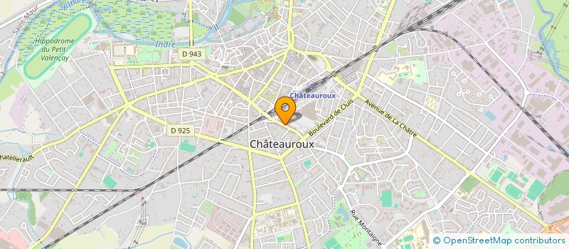 localisation de l'entreprise BELLA PIZZA à CHATEAUROUX