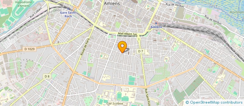 localisation de l'entreprise BELLA ROMA à AMIENS