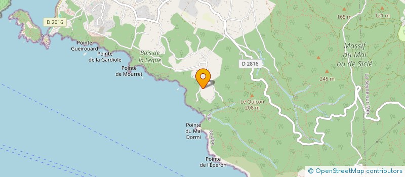localisation de l'entreprise BELLA STORIA à SIX-FOURS-LES-PLAGES