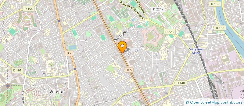 localisation de l'entreprise BELLA VISION  VITRY-SUR-SEINE