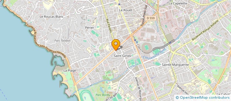 localisation de l'entreprise BELLA VISTA  MARSEILLE