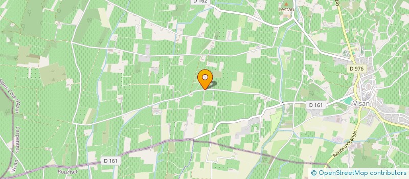 localisation de l'entreprise BELLA VISTA  VISAN