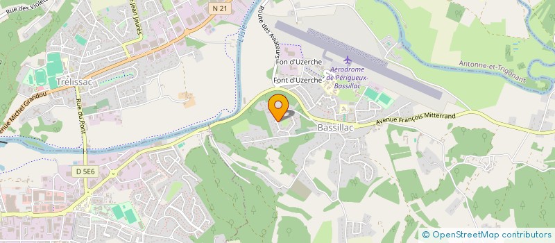 localisation de l'entreprise BELLA VITA  BOULAZAC ISLE MANOIRE