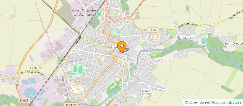 localisation de l'entreprise BELLA VITA à PITHIVIERS
