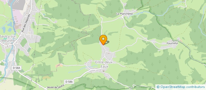 localisation de l'entreprise BELLA VITA  ENTRE-DEUX-EAUX