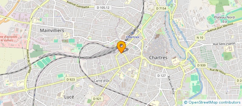 localisation de l'entreprise BELLA Z'ART à CHARTRES