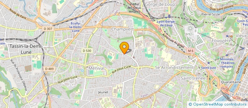 localisation de l'entreprise BELLACHAT  LYON