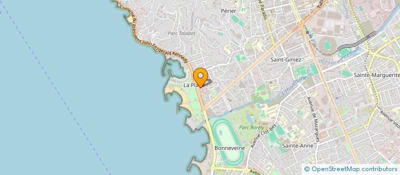localisation de l'entreprise BELLADONA à MARSEILLE