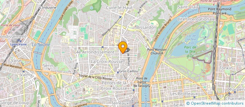 localisation de l'entreprise BELLADONA à LYON