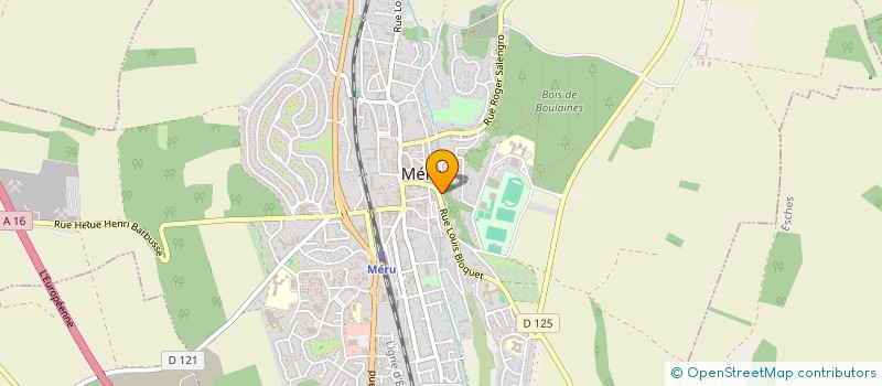 localisation de l'entreprise BELLADONE EDITIONS  MERU