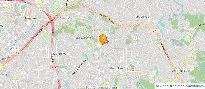 localisation de l'entreprise BELLAFIT à MARSEILLE