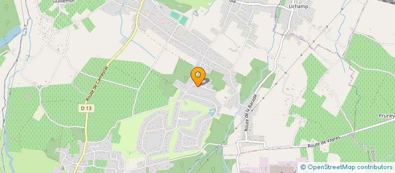 localisation de l'entreprise BELLAGIO  SAINT-SULPICE-ET-CAMEYRAC