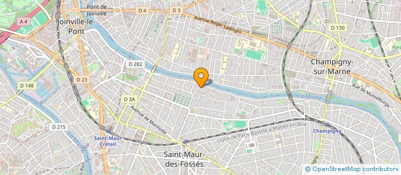 localisation de l'entreprise BELLAICHE FAMILY CAPITAL à SAINT-MAUR-DES-FOSSES