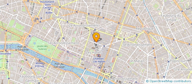 localisation de l'entreprise BELLAMIROUCHE OUALI ET ACHOUR  PARIS