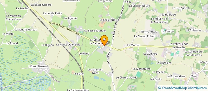 localisation de l'entreprise BELLAMY AND CO  COUERON