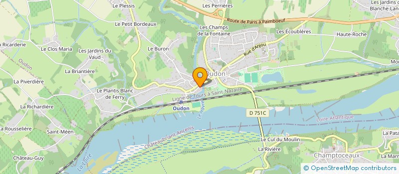 localisation de l'entreprise BELLAMY DEV & PRESTATIONS  OUDON