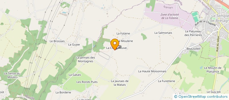 localisation de l'entreprise BELLAMY JARDIN à SAINT-ETIENNE-DE-MONTLUC