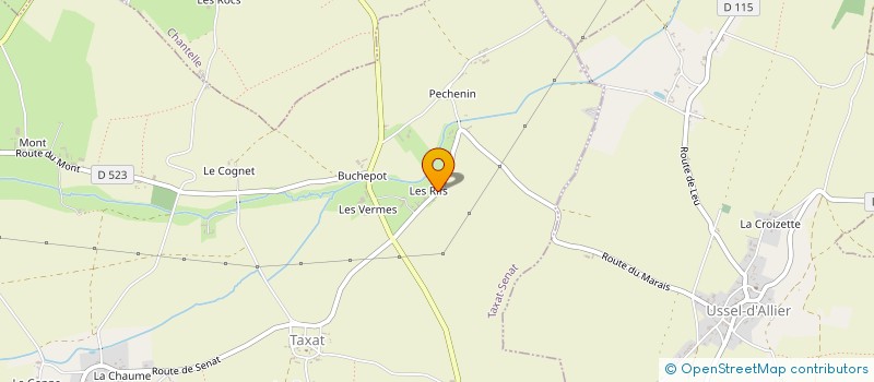 localisation de l'entreprise BELLAN  TAXAT-SENAT