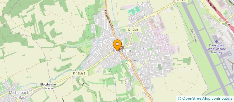 localisation de l'entreprise BELLANOVA  BLOTZHEIM