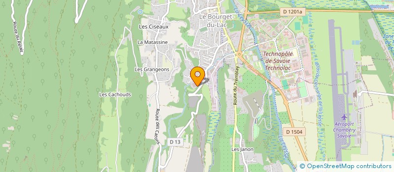 localisation de l'entreprise BELLANTONE DOMINIQUE ET ANTONIO  LE BOURGET-DU-LAC