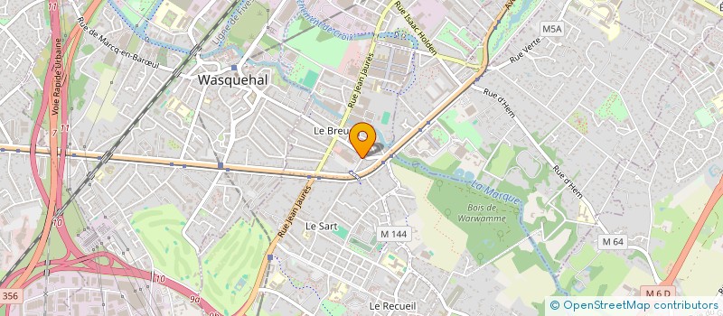 localisation de l'entreprise BELLAS ARTES à VILLENEUVE-D'ASCQ