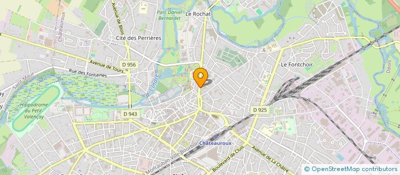 localisation de l'entreprise BELLASTRA à CHATEAUROUX