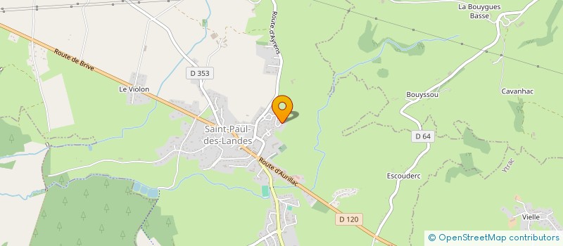 localisation de l'entreprise BELLATOM à SAINT-PAUL-DES-LANDES