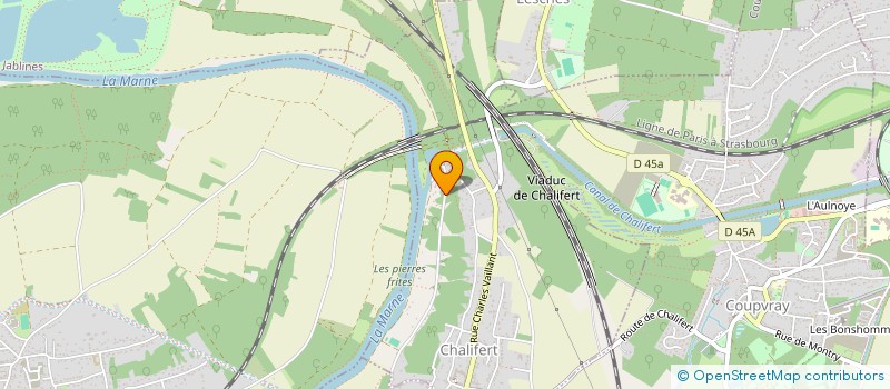 localisation de l'entreprise BELLATRIX  CHALIFERT