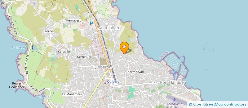 localisation de l'entreprise BELLATRIX HOLDING  QUIBERON