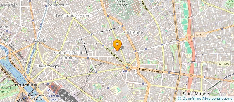 localisation de l'entreprise BELLAVISTA  PARIS