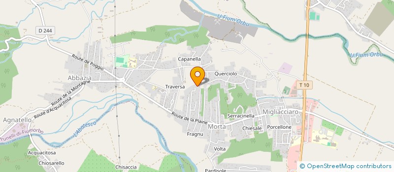 localisation de l'entreprise BELLAVITA CONCIERGERIE à PRUNELLI-DI-FIUMORBO