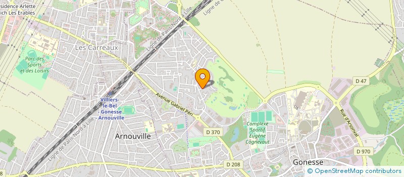 localisation de l'entreprise BELLAY.COM à GONESSE